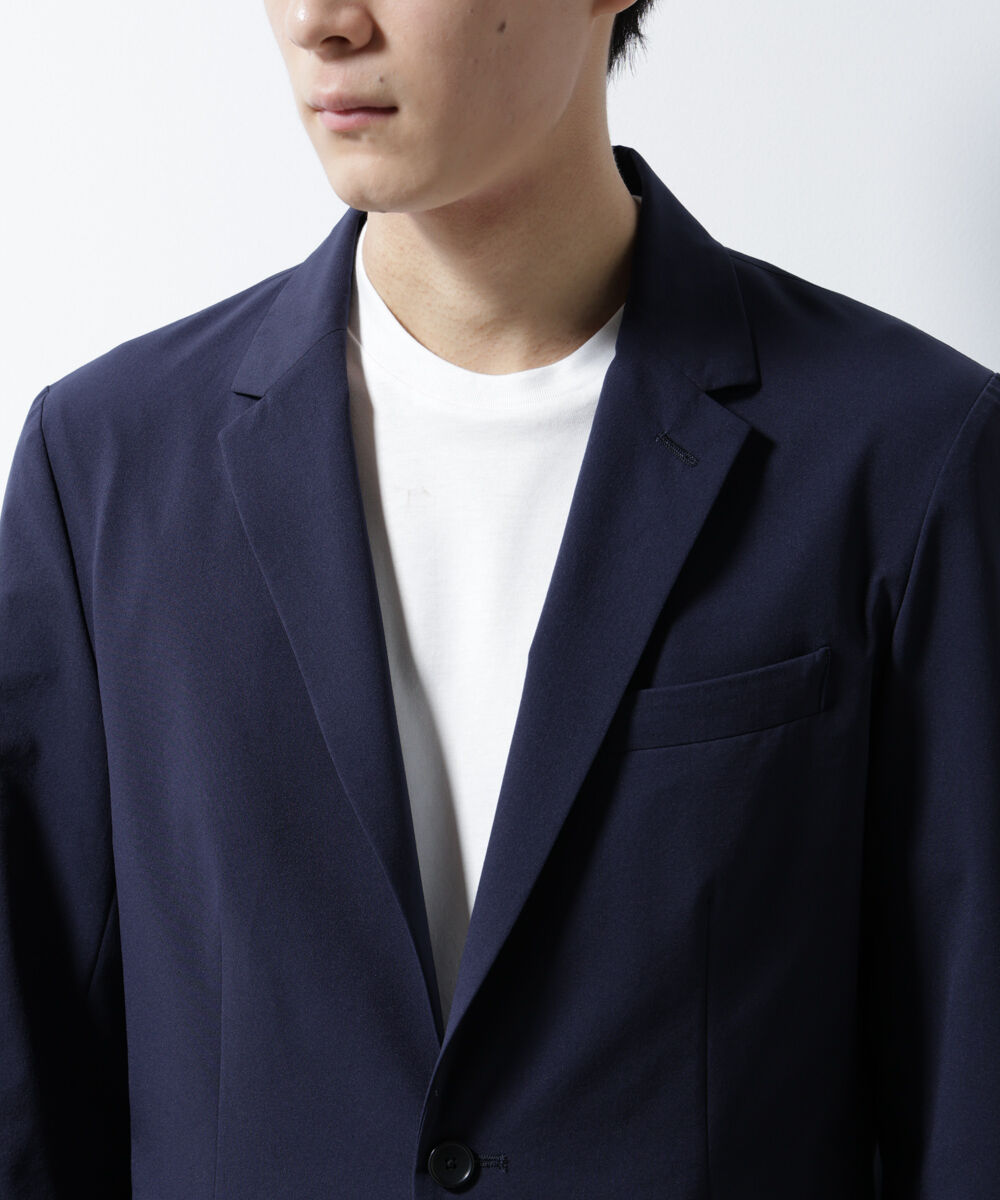 nano･universe「｢N JACKET BASIC｣ﾀﾞﾝﾄﾂｵﾁｰﾙ防汚ﾃｯｸｽﾄﾚｯﾁｼﾞｬｹｯﾄ(ｾ 」|スーツ|