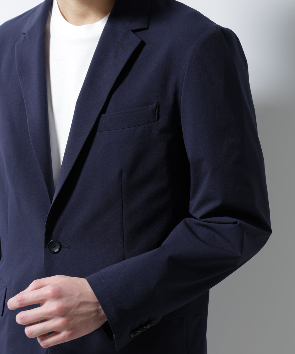 nano･universe「｢N JACKET BASIC｣ﾀﾞﾝﾄﾂｵﾁｰﾙ防汚ﾃｯｸｽﾄﾚｯﾁｼﾞｬｹｯﾄ(ｾ 」|スーツ|