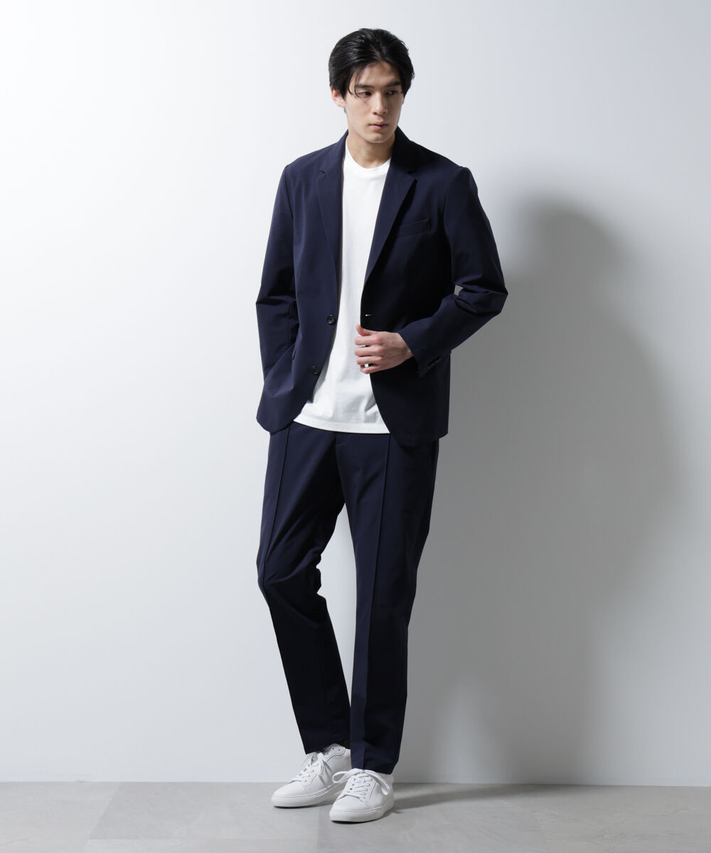 nano･universe「｢N JACKET BASIC｣ﾀﾞﾝﾄﾂｵﾁｰﾙ防汚ﾃｯｸｽﾄﾚｯﾁｼﾞｬｹｯﾄ(ｾ 」|スーツ|
