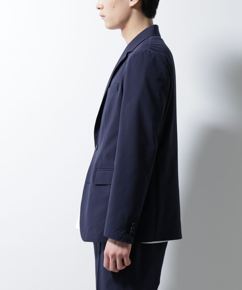 nano･universe「｢N JACKET BASIC｣ﾀﾞﾝﾄﾂｵﾁｰﾙ防汚ﾃｯｸｽﾄﾚｯﾁｼﾞｬｹｯﾄ(ｾ 」|スーツ|