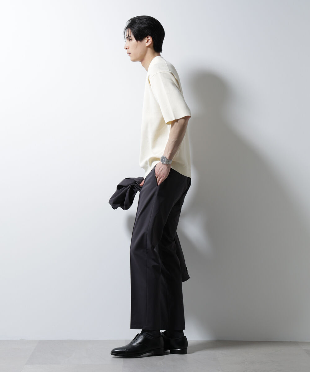 nano･universe「｢N TROUSERS BASIC｣ﾀﾞﾝﾄﾂｵﾁｰﾙ防汚ﾃｯｸｽﾄﾚｯﾁﾊﾟﾝﾂ(ｾｯ  」|スーツ|