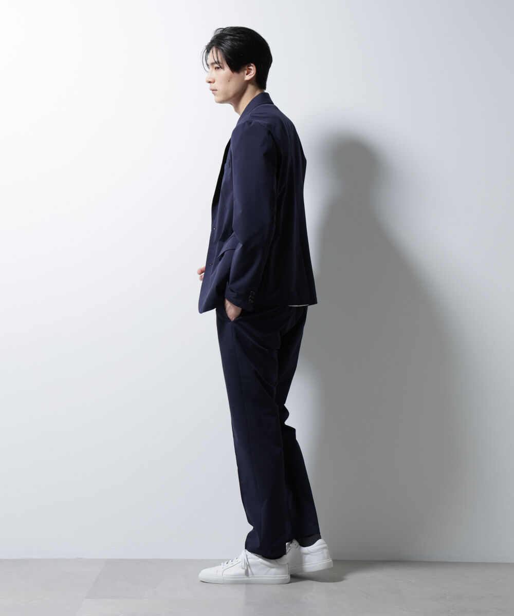 nano･universe「｢N TROUSERS BASIC｣ﾀﾞﾝﾄﾂｵﾁｰﾙ防汚ﾃｯｸｽﾄﾚｯﾁﾊﾟﾝﾂ(ｾｯ  」|スーツ|
