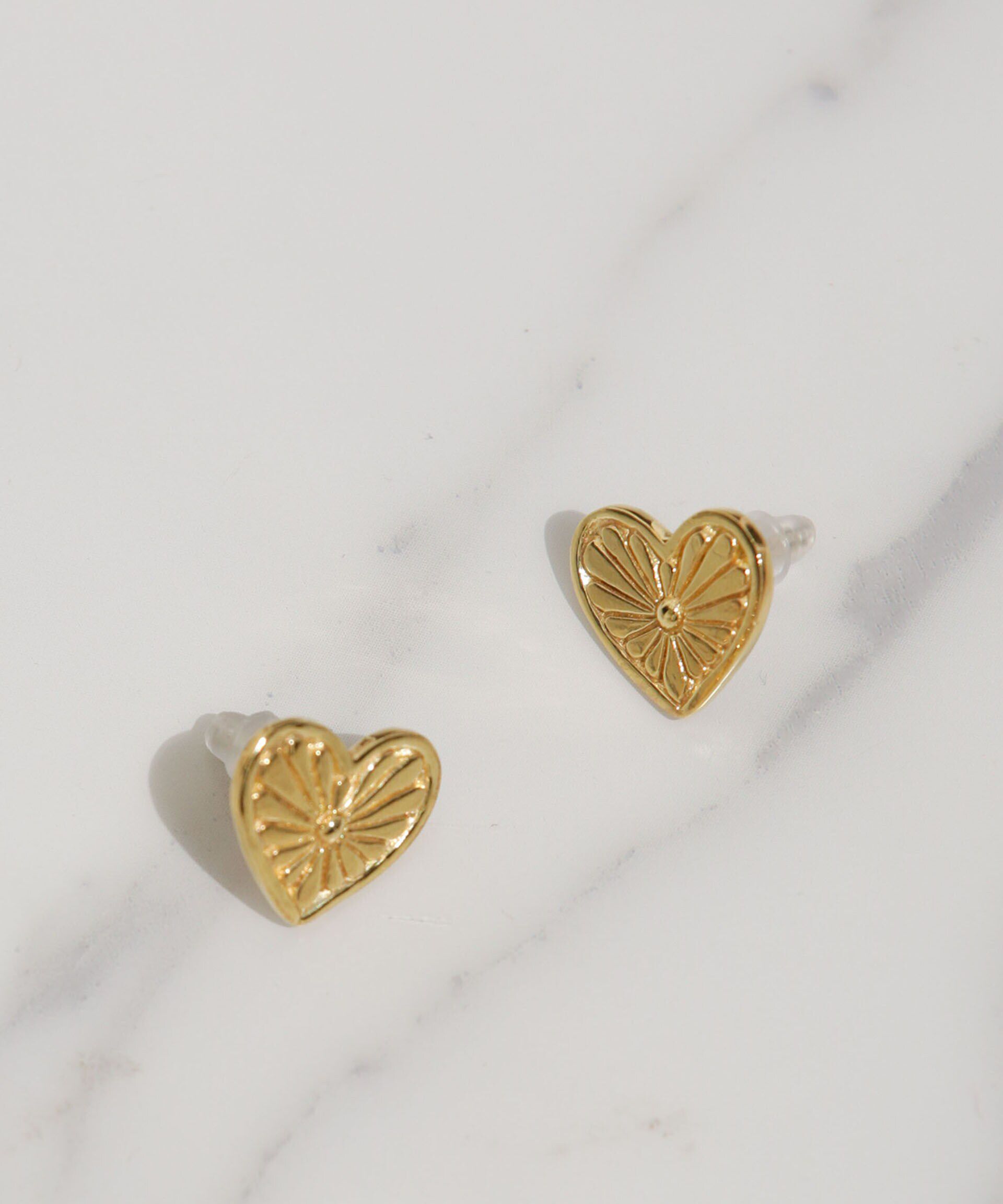 nano･universe「Chibi Jewels/Heart Concho Earrings」|ネックレス|ゴールド