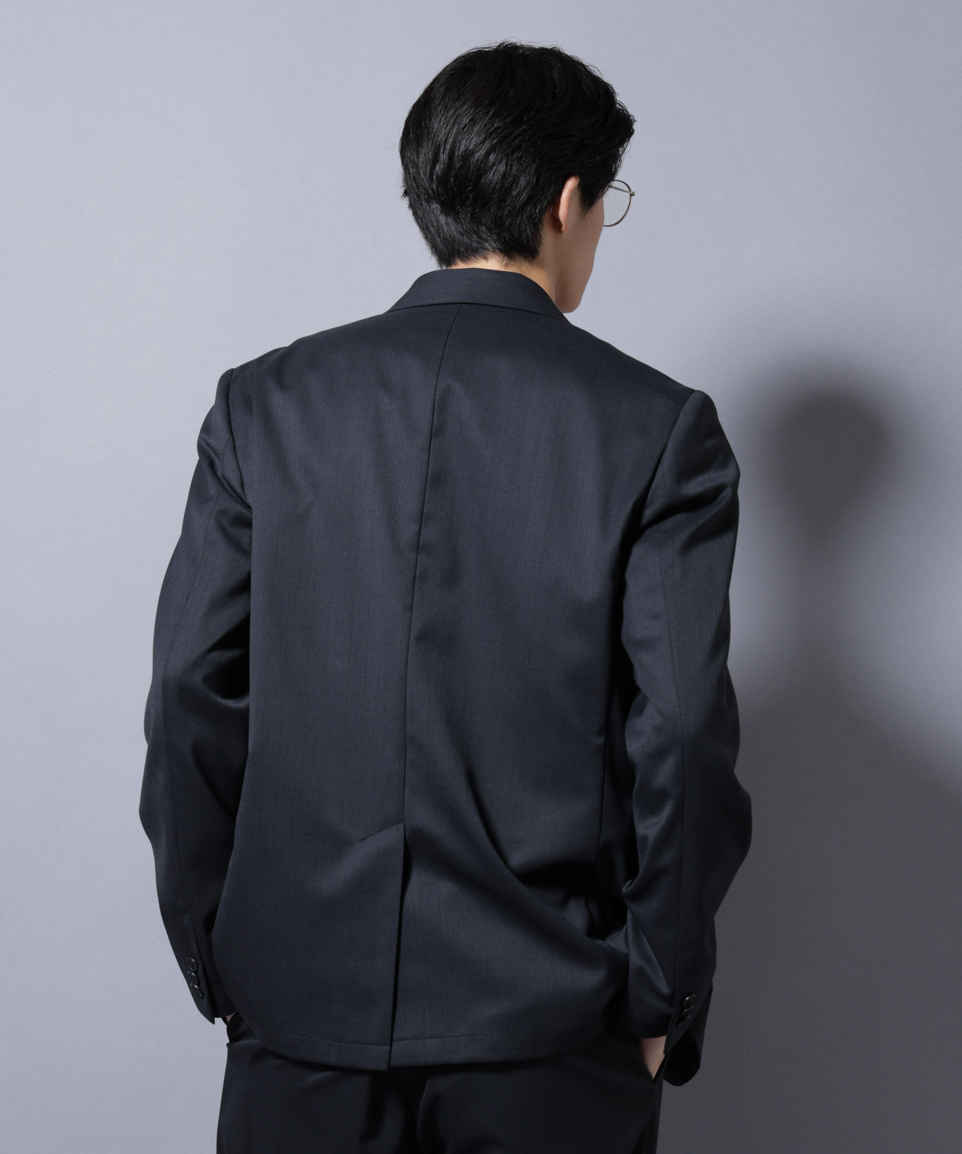 nano･universe「｢Damerino Select｣ RENU(R)T/Wシャドーチェックジャケット（セットアップ可）」|スーツ|