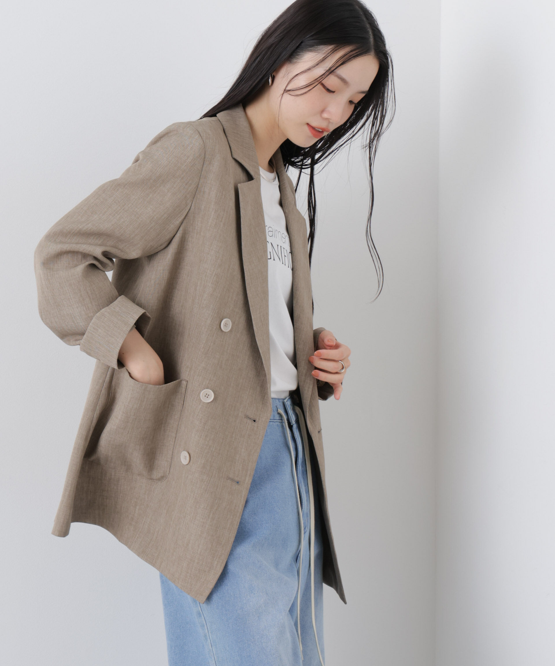 nano･universe「多機能ジャケット(セットアップ可)」|テーラードジャケット|