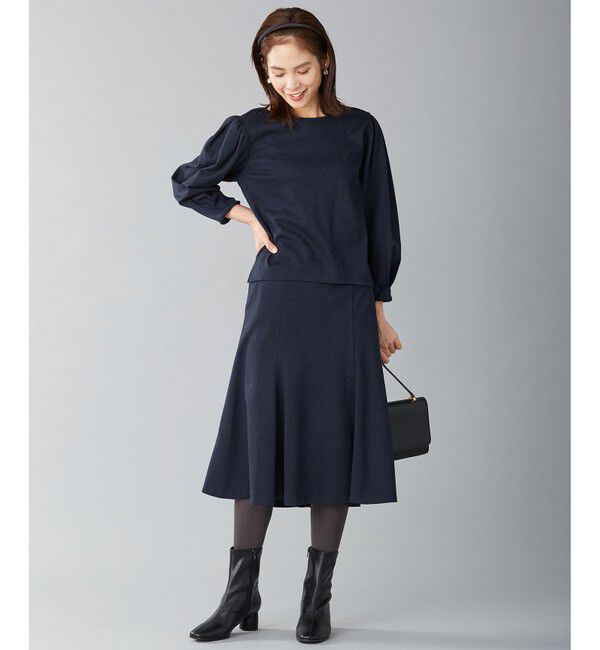 組曲「【セットアイテム・洗える】フルフランジャージー セットアップワンピース」|スーツ|