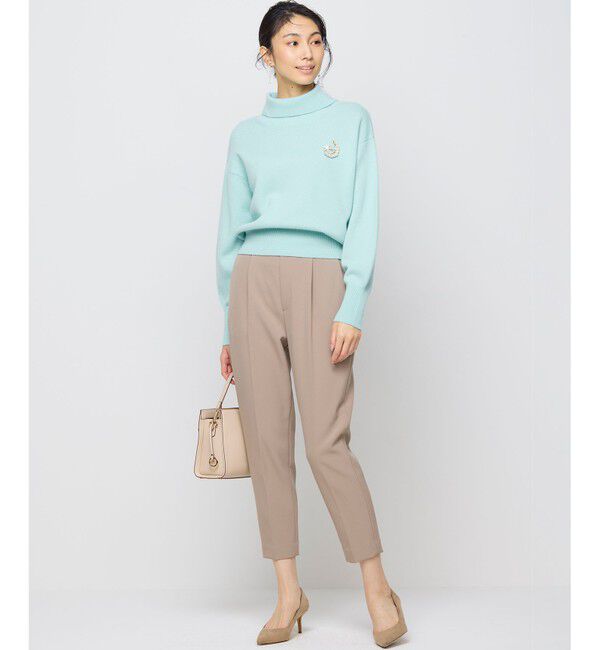 組曲「【暖かい・美シルエット・ストレッチ】バックウォーム テーパードパンツ」|その他|