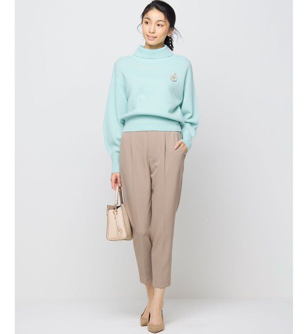 組曲「【暖かい・美シルエット・ストレッチ】バックウォーム テーパードパンツ」|その他|