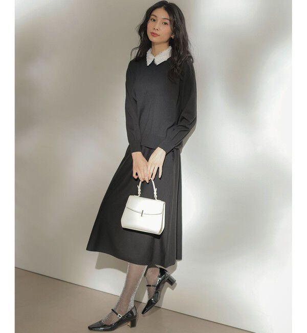 組曲「襟付きニットアップ」|スーツ|