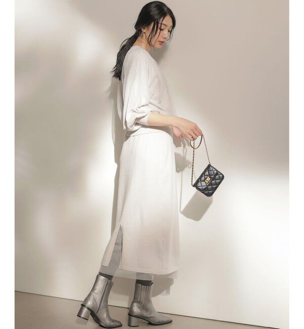 組曲「【WEB限定】チュールニット&times;リバーシブルスカート セット」|スーツ|