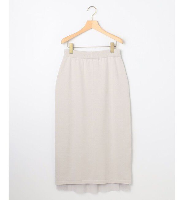 組曲「【WEB限定】チュールニット&times;リバーシブルスカート セット」|スーツ|