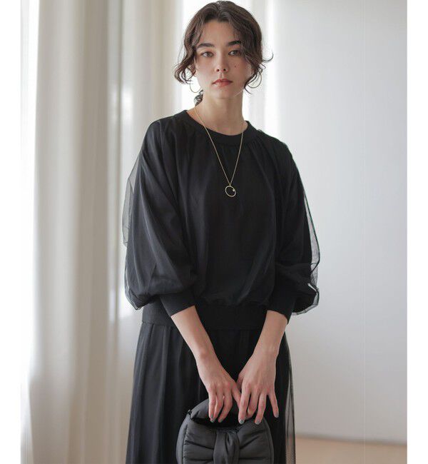 組曲「【WEB限定】チュールニット&times;リバーシブルスカート セット」|スーツ|