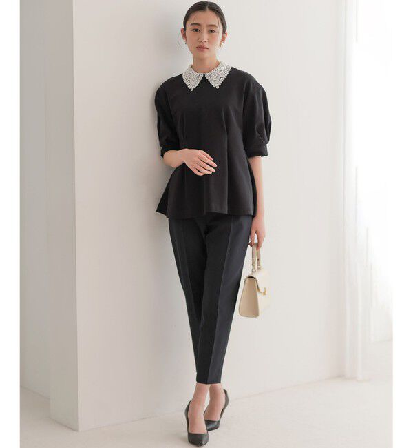 組曲「シュットクロステーパード パンツ」|その他|ネイビー系