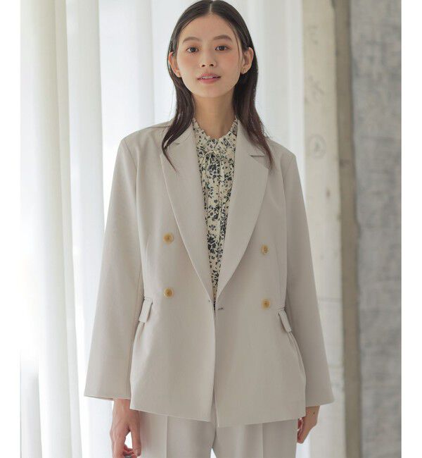 組曲「モザイクフラワープリント ブラウス」|シャツ・ブラウス|