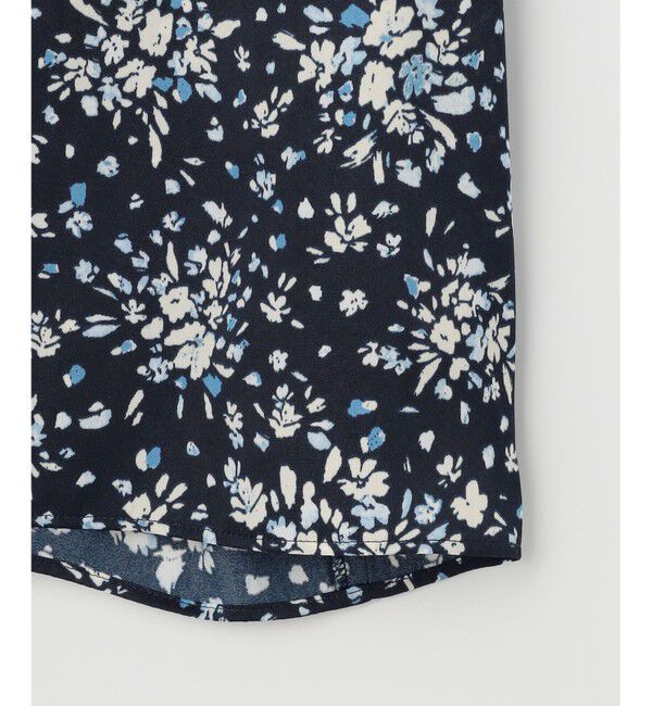 組曲「モザイクフラワープリント ブラウス」|シャツ・ブラウス|