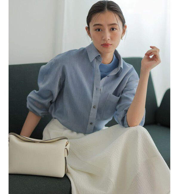組曲「エアリーボイルシアー シャツ」|シャツ・ブラウス|