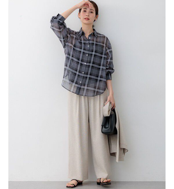 組曲「エアリーボイルシアー シャツ」|シャツ・ブラウス|