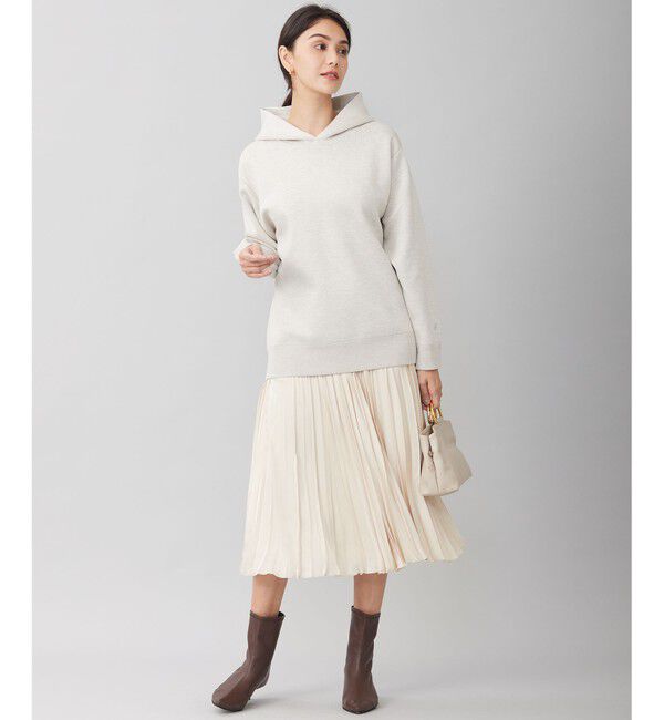 自由区「【WEB限定・洗える】ロイヤルサテンプリーツ スカート」|スカート|