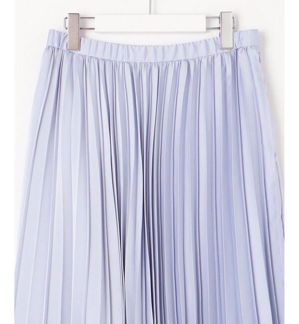自由区「【WEB限定・洗える】ロイヤルサテンプリーツ スカート」|スカート|