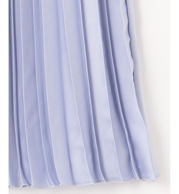 自由区「【WEB限定・洗える】ロイヤルサテンプリーツ スカート」|スカート|
