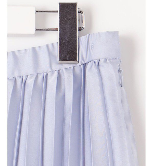 自由区「【WEB限定・洗える】ロイヤルサテンプリーツ スカート」|スカート|