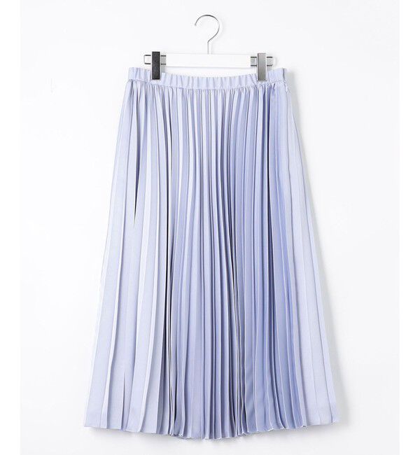 自由区「【WEB限定・洗える】ロイヤルサテンプリーツ スカート」|スカート|