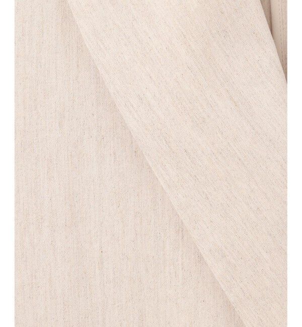 自由区「【セットアップ対応・洗える】リネンビスコースストレッチ ジレ」|ベスト・ジレ|