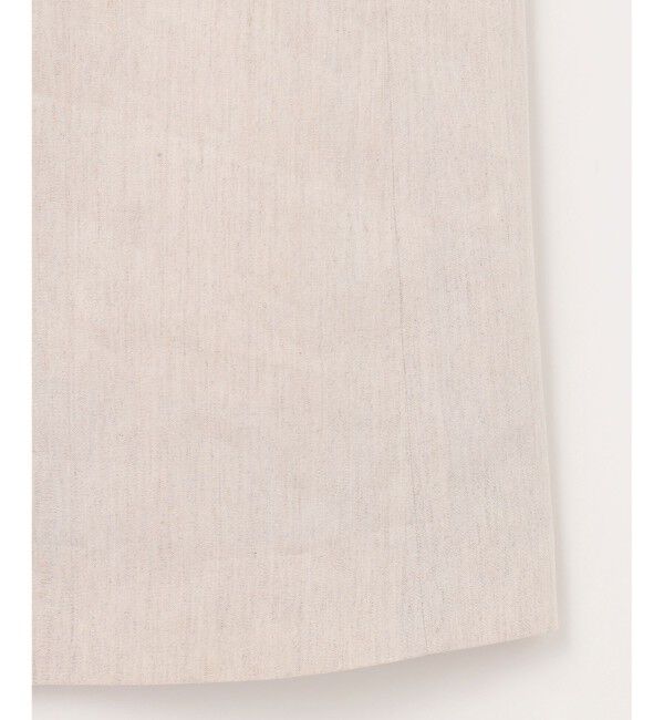 自由区「【セットアップ対応・洗える】リネンビスコースストレッチ ジレ」|ベスト・ジレ|