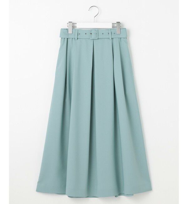 自由区「【洗える】ストレッチライトツイル スカート」|スカート|