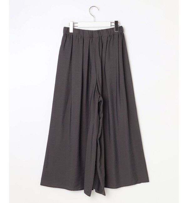 自由区「【セットアップ対応】エアリーツイルキュロット パンツ」|キュロット|