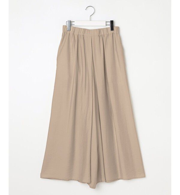 自由区「【セットアップ対応】エアリーツイルキュロット パンツ」|キュロット|