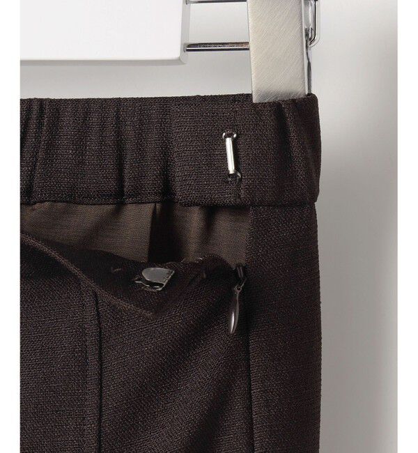 自由区「【セットアップ対応】リネンライクシンセティックタック スカート」|スカート|