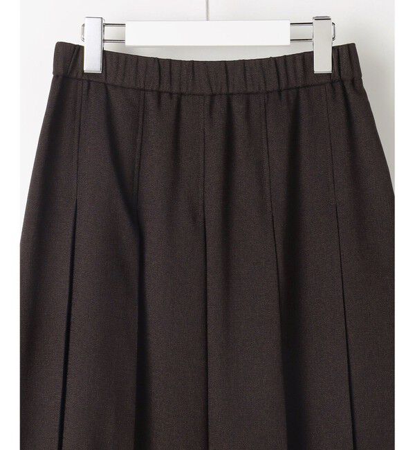 自由区「【セットアップ対応】リネンライクシンセティックタック スカート」|スカート|