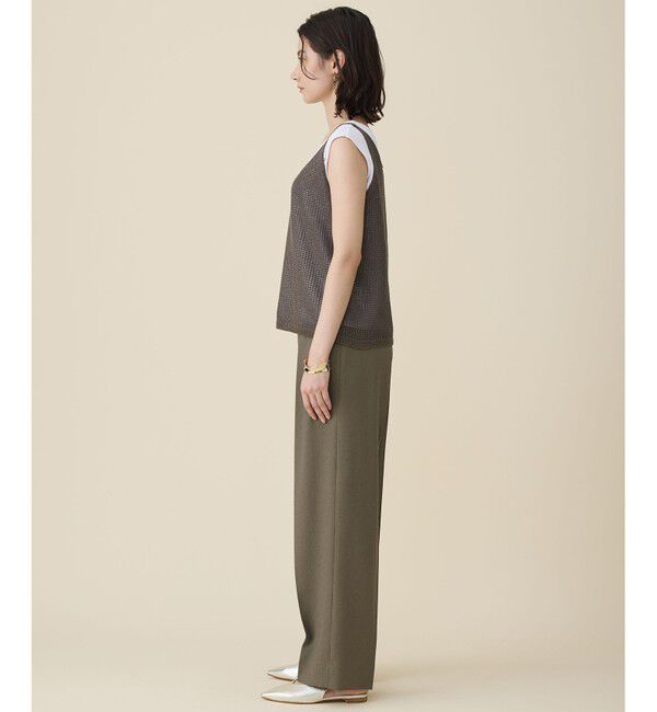 自由区「【カタログ掲載】ペーパーコットンメッシュ ベスト」|ベスト・ジレ|