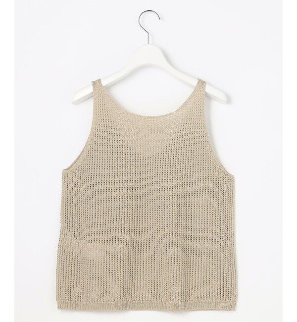 自由区「【カタログ掲載】ペーパーコットンメッシュ ベスト」|ベスト・ジレ|