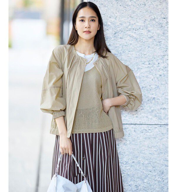 自由区「【カタログ掲載】ペーパーコットンメッシュ ベスト」|ベスト・ジレ|