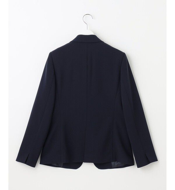 23区「【セットアップ対応/洗える】トリアセダブルジョーゼット テーラード ジャケット」|テーラードジャケット|