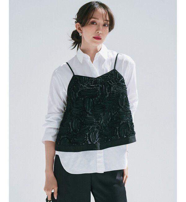 23区「【CLASSY.5月号掲載/洗える】CANCLINI ベーシック シャツ」|シャツ・ブラウス|ホワイト系