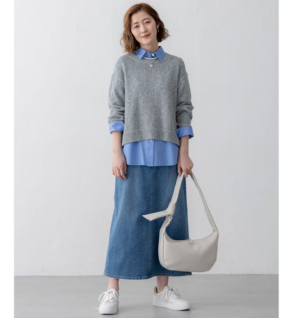 23区「【CLASSY.5月号掲載/洗える】CANCLINI ベーシック シャツ」|シャツ・ブラウス|