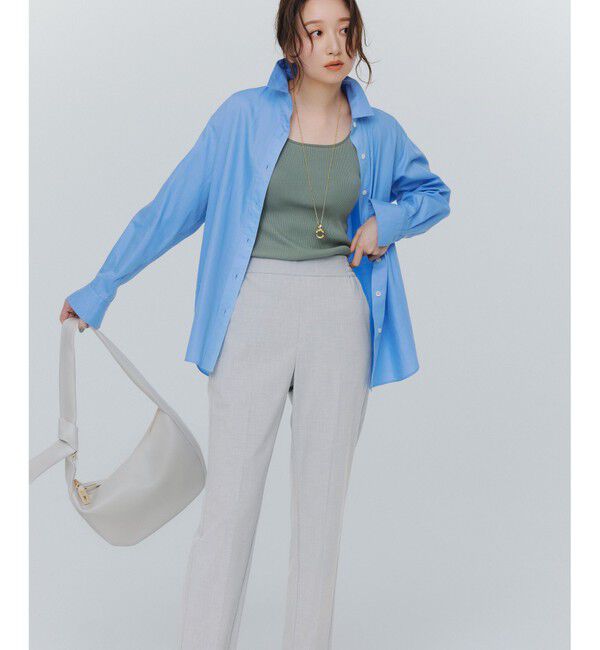 23区「【CLASSY.5月号掲載/洗える】CANCLINI ベーシック シャツ」|シャツ・ブラウス|