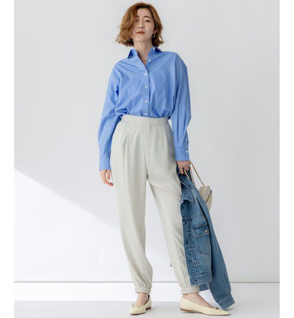 23区「【CLASSY.5月号掲載/洗える】CANCLINI ベーシック シャツ」|シャツ・ブラウス|