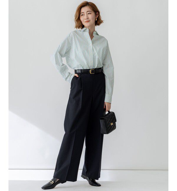 23区「【CLASSY.5月号掲載/洗える】CANCLINI ベーシック シャツ」|シャツ・ブラウス|