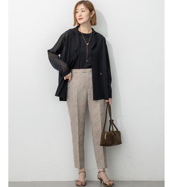 23区「【一部店舗限定/洗える】リネンライクジャカード セットアップ」|スーツ|