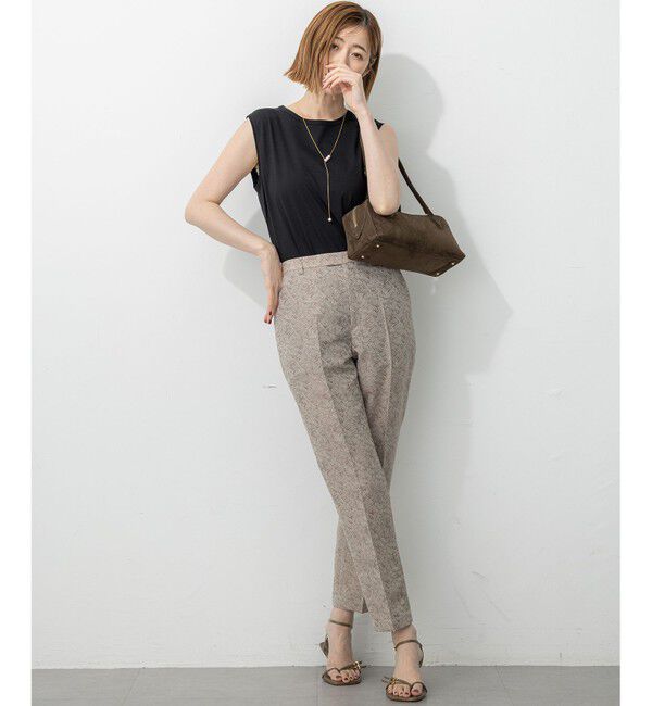 23区「【一部店舗限定/洗える】リネンライクジャカード セットアップ」|スーツ|