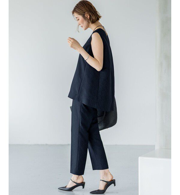 23区「【一部店舗限定/洗える】リネンライクジャカード セットアップ」|スーツ|