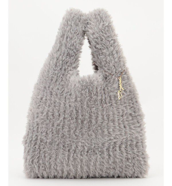 any SiS「フワモコフェイクファー バッグ」|ハンドバッグ|