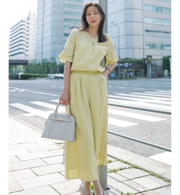 ANY SIS「【2WAY】ベルトアクセントブガッティ バッグ」|ハンドバッグ|