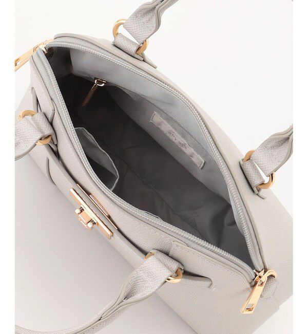 ANY SIS「【2WAY】ベルトアクセントブガッティ バッグ」|ハンドバッグ|