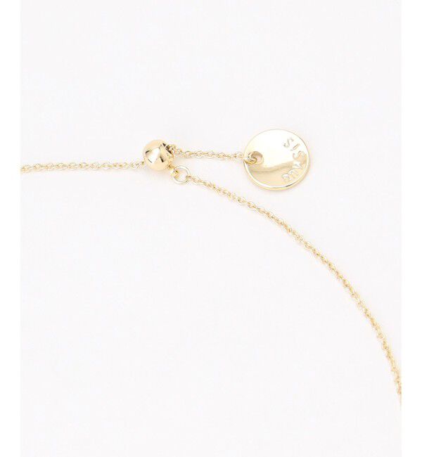 ANY SIS「ドロップメタルアジャスター ネックレス」|ネックレス|