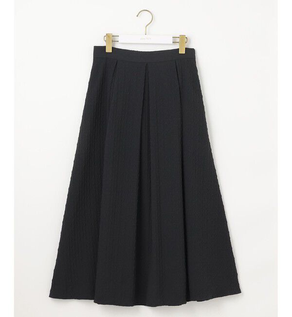 any SiS「【好印象企画】襟配色ニット&times;タックスカートセット」|スーツ|